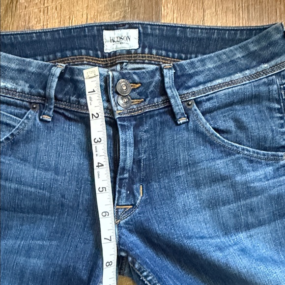 Hudson Jeans Women's Straight Leg in Deep Blue - Picture 6 of 12